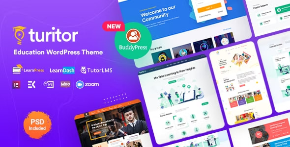 Turitor Theme – Education WordPress Theme 1.4.8