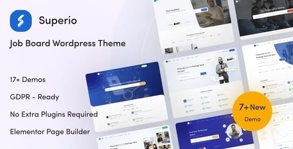 Superio – Job Board WordPress Theme 1.3.19