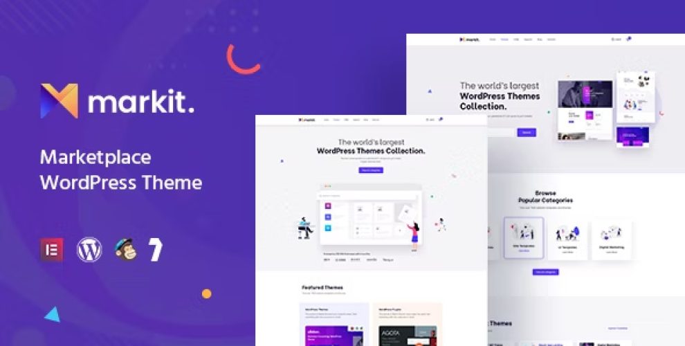 Markite Theme – Digital Marketplace WooCommerce WordPress Theme 1.3.8