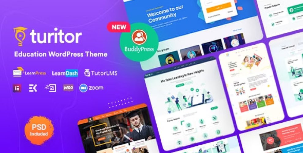 Turitor Theme – Education WordPress Theme 1.4.8